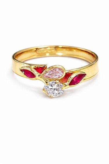 Ring Idee Preziose dal 1987 Woman in Yellow Gold Zircone IP.AK18G/64 - IP.AK18G/64